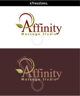 Logo Design entry 15106 submitted by xpressions to the Logo Design for Affinity Massage Studio run by Affinity Massage