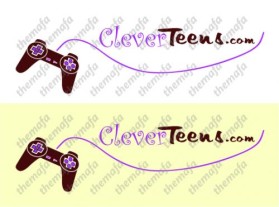 Logo Design entry 37230 submitted by jojomarie to the Logo Design for CleverTeens.com run by CleverMoms.com