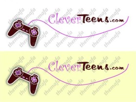 Logo Design entry 37231 submitted by jojomarie to the Logo Design for CleverTeens.com run by CleverMoms.com