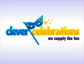 Logo Design entry 37301 submitted by jojomarie to the Logo Design for CleverCelebrations.com run by CleverMoms.com