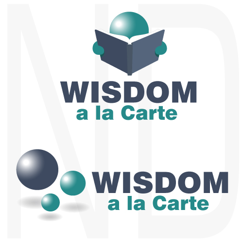 Logo Design entry 37710 submitted by naropada to the Logo Design for Wisdom a la Carte run by wisdomalacarte