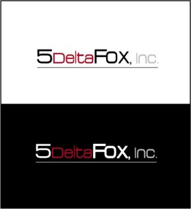 Logo Design Entry 37878 submitted by jojomarie to the contest for FiveDeltaFox, Inc. run by Michelle
