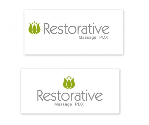 Logo Design entry 38229 submitted by Cherayl to the Logo Design for Restorative Massage PDX run by sheilac