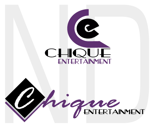 Logo Design entry 38538 submitted by naropada to the Logo Design for Chique Entertainment run by mcarte01