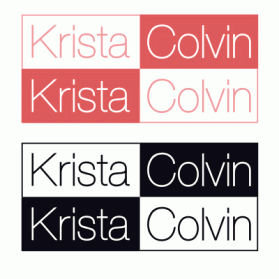 Logo Design Entry 39046 submitted by jimdes@yahoo.com to the contest for Krista Colvin run by kristacolvin