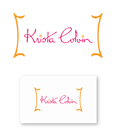 Logo Design entry 39232 submitted by jennyb to the Logo Design for Krista Colvin run by kristacolvin