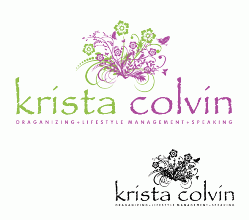 Logo Design entry 39125 submitted by graphicdesignwarehouse to the Logo Design for Krista Colvin run by kristacolvin