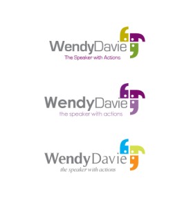 Logo Design Entry 39321 submitted by xpressions to the contest for Wendy Davie - Professional Speaker run by wdavie