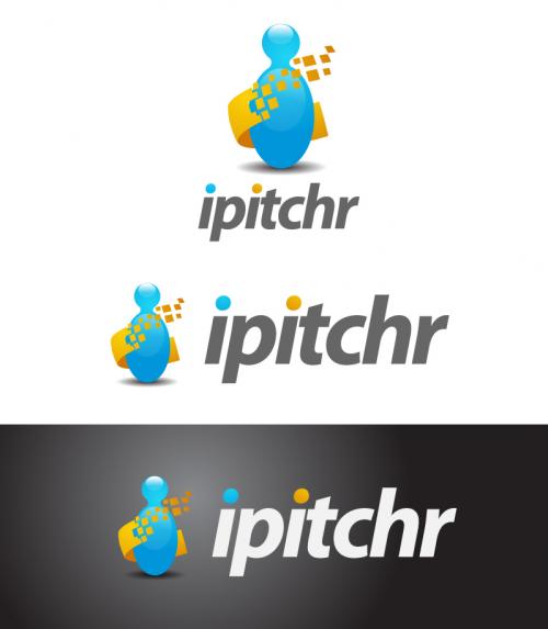 Logo Design entry 39407 submitted by darksoul to the Logo Design for ipitchr.com run by mmg