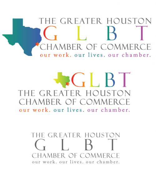 Logo Design entry 39960 submitted by KayleeBugDesignStudio to the Logo Design for The Greater Houston GLBT Chamber of Commerce run by roberto@rainbowpages.net