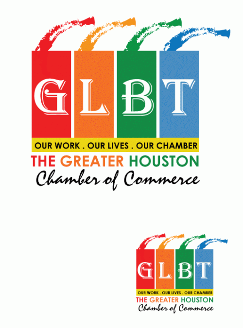 Logo Design entry 39969 submitted by graphicdesignwarehouse to the Logo Design for The Greater Houston GLBT Chamber of Commerce run by roberto@rainbowpages.net
