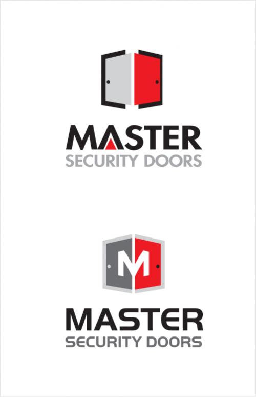 Logo Design entry 40134 submitted by mahmur to the Logo Design for Master Security Doors run by freewheelinc