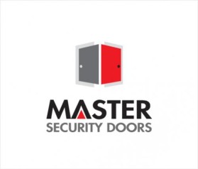 Logo Design entry 40154 submitted by creative space to the Logo Design for Master Security Doors run by freewheelinc