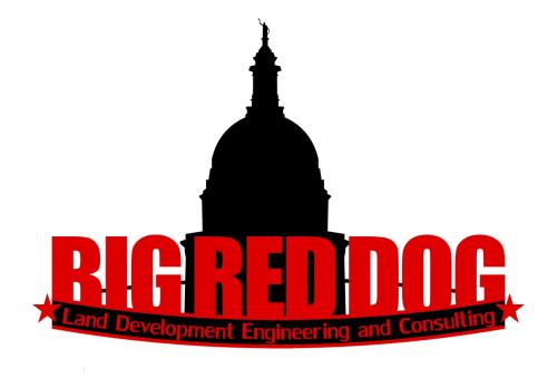 Logo Design entry 40661 submitted by e-fun to the Logo Design for Big Red Dog, Land Development Engineering and Consulting run by Will