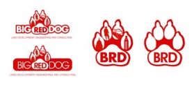 Logo Design entry 40661 submitted by kallecasa to the Logo Design for Big Red Dog, Land Development Engineering and Consulting run by Will