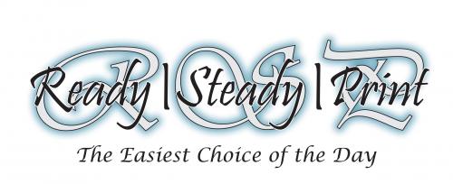 Logo Design entry 41490 submitted by RobDeVille to the Logo Design for Ready Steady Print run by readysteadyprint.