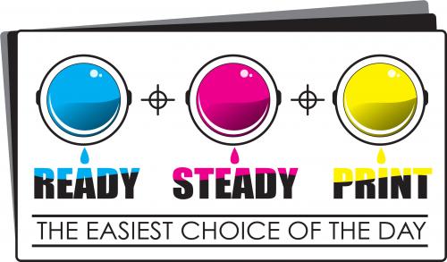 Logo Design entry 41569 submitted by jcsgraphicdesign to the Logo Design for Ready Steady Print run by readysteadyprint.