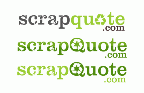 Logo Design entry 15357 submitted by woosh design to the Logo Design for Scrap Quote, LLC. run by scrapquote