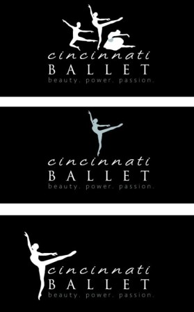 Logo Design entry 42117 submitted by cjdesigns to the Logo Design for Cincinnati Ballet run by msantomo@cincinnatiballet.com