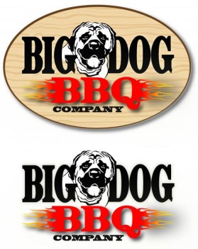 Logo Design entry 15434 submitted by woosh design to the Logo Design for Big Dog BBQ Company, LLC run by bigdogbbqco