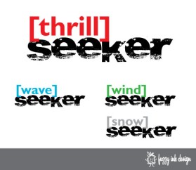 Logo Design entry 42563 submitted by logomad to the Logo Design for Thrillseeker run by thrillseekerhass