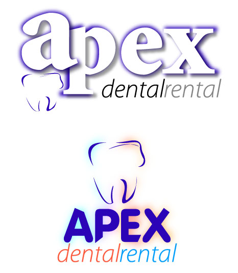 Logo Design entry 42859 submitted by theonedesigner.com to the Logo Design for Apex Dental Rental run by ssgreeson
