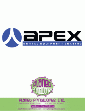 Logo Design entry 42888 submitted by planetprintworks to the Logo Design for Apex Dental Rental run by ssgreeson