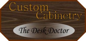 Logo Design entry 43225 submitted by cjdesigns to the Logo Design for Custom Cabinetry by The Desk Doctor run by OFOVA1