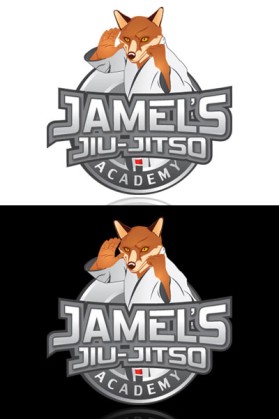 Logo Design entry 43396 submitted by e-fun to the Logo Design for Jamel's Jiu-jitsu run by umabjj