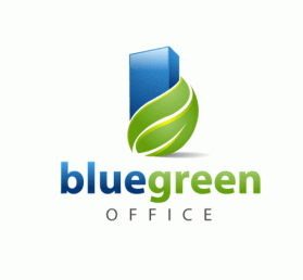 Logo Design entry 43407 submitted by darksoul to the Logo Design for www.bluegreenoffice.com run by irishserra
