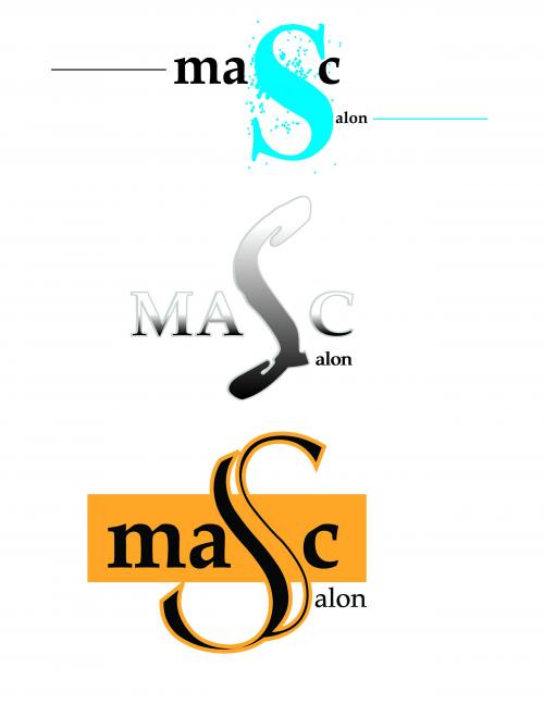 Logo Design entry 43457 submitted by elandrya to the Logo Design for Salon Masc run by salonmasc