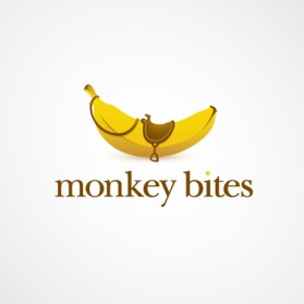 Logo Design entry 44084 submitted by truebluegraphics to the Logo Design for Monkey Bites run by bmsgroup