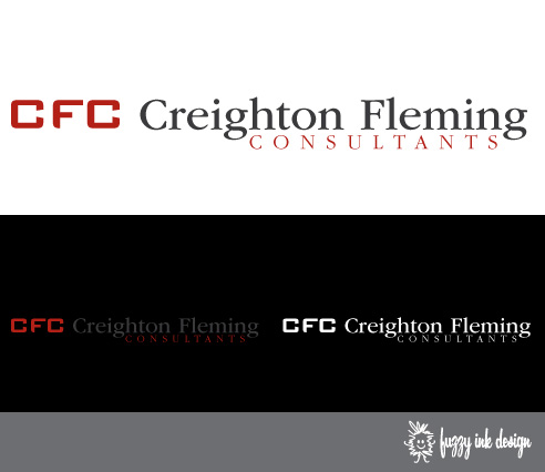 Logo Design entry 44592 submitted by fuzzyinkdesign to the Logo Design for Creighton Fleming Consultants run by creightonfleming