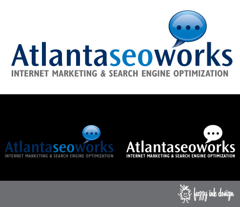 Logo Design entry 45255 submitted by fuzzyinkdesign to the Logo Design for Atlantaseoworks run by garagevacuums