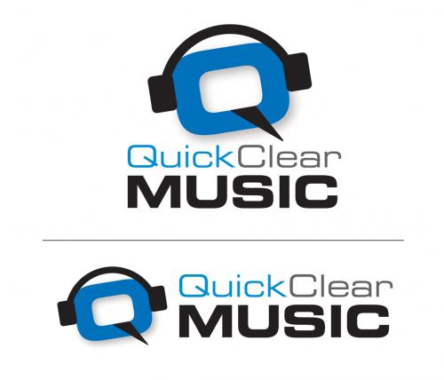 Logo Design entry 45893 submitted by melissamax to the Logo Design for Quick Clear Music run by bsloan