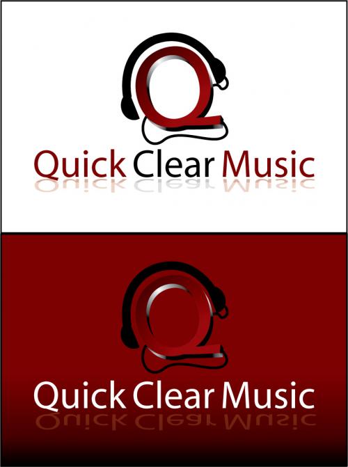 Logo Design entry 45893 submitted by picasso to the Logo Design for Quick Clear Music run by bsloan