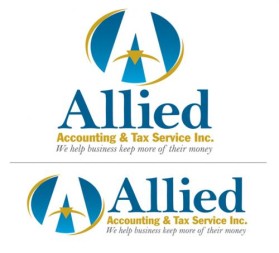 Logo Design Entry 45948 submitted by melissamax to the contest for Allied Accounting & Tax Service Inc run by alliedaccounting