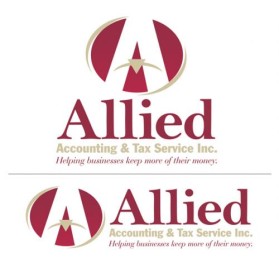 Logo Design entry 45949 submitted by melissamax to the Logo Design for Allied Accounting & Tax Service Inc run by alliedaccounting