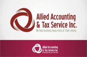Logo Design entry 45966 submitted by melissamax to the Logo Design for Allied Accounting & Tax Service Inc run by alliedaccounting