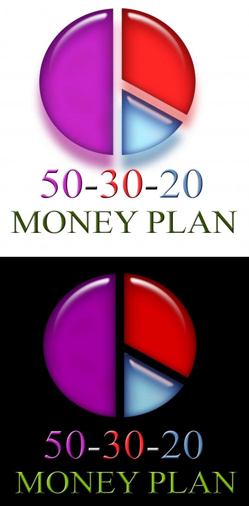 Logo Design entry 46233 submitted by cvvarun to the Logo Design for 50-30-20 MoneyPlan run by orsamorzsa