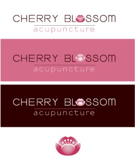 Logo Design entry 15717 submitted by woosh design to the Logo Design for Cherry Blossom Acupuncture run by CherryBlossom