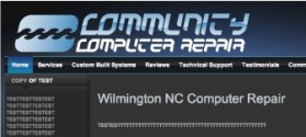 Logo Design entry 46575 submitted by kandsgraphics to the Logo Design for Community   Computer   Repair run by garagevacuums