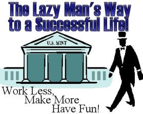 Logo Design entry 48212 submitted by etnocad to the Logo Design for The Lazy Man\\\'s Way to a Successful Life run by Heather Leigh