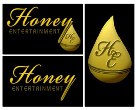 Logo Design entry 48471 submitted by keledrena to the Logo Design for Honey Entertainment run by Honeyent2009