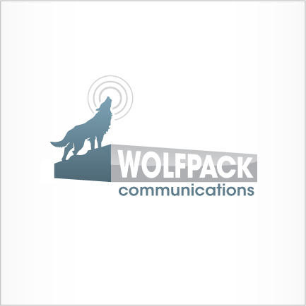 Logo Design entry 15920 submitted by jkapenga to the Logo Design for Wolf Pack Communications LLC run by wolfpackcomm