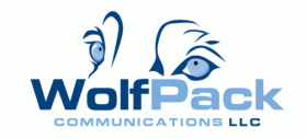 Logo Design Entry 15924 submitted by woosh design to the contest for Wolf Pack Communications LLC run by wolfpackcomm