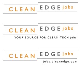 Logo Design entry 48784 submitted by jimdes@yahoo.com to the Logo Design for Clean Edge Jobs run by Clean Edge