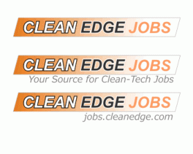 Logo Design Entry 48815 submitted by jimdes@yahoo.com to the contest for Clean Edge Jobs run by Clean Edge