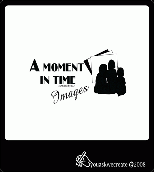Logo Design entry 15960 submitted by ginalin to the Logo Design for A Moment In Time Images run by cindyjo0318