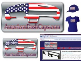 Logo Design entry 51380 submitted by RibMan to the Logo Design for AmericanDashCaps.com run by DMG